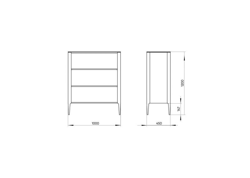 Стеллаж Ellipsefurniture Type TY010203170101