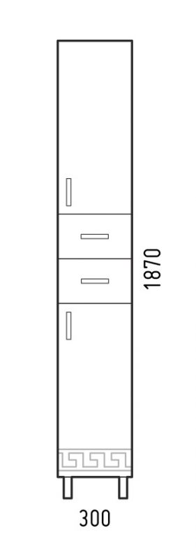 Пенал Corozo Олимп SD-00000693 30 см