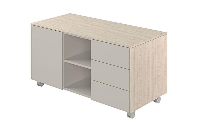 Тумба мобильная 3-х секционная с ящиками Norden BD-2590888 фото 1