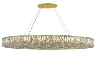 Люстра Clear crystal Newport 8450 G9 60W 8458+14/S gold