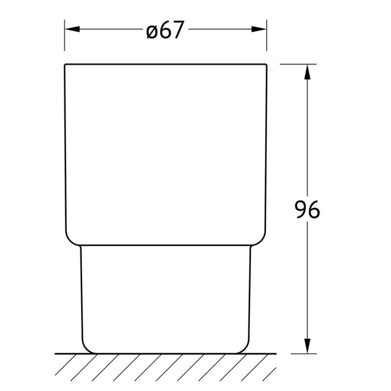 Стакан Artwelle Universell ASP 001