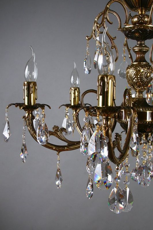 Подвесная люстра Ambiente alicante 4W E14 8888/5 PB Tear drop фото 2