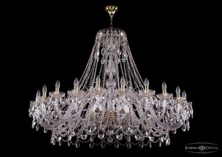 Люстра Bohemia Ivele Crystal 1411/24/530 G