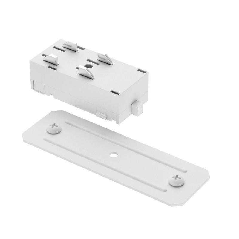 Прямой соединитель для шинопровода Denkirs SMART белый TR2101-WH фото 1