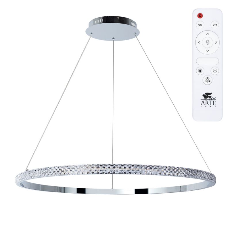 Люстра подвесная Arte Lamp ORIONE 80W LED 3000-6000К (теплый, белый, холодный) A2182SP-80CC фото 1