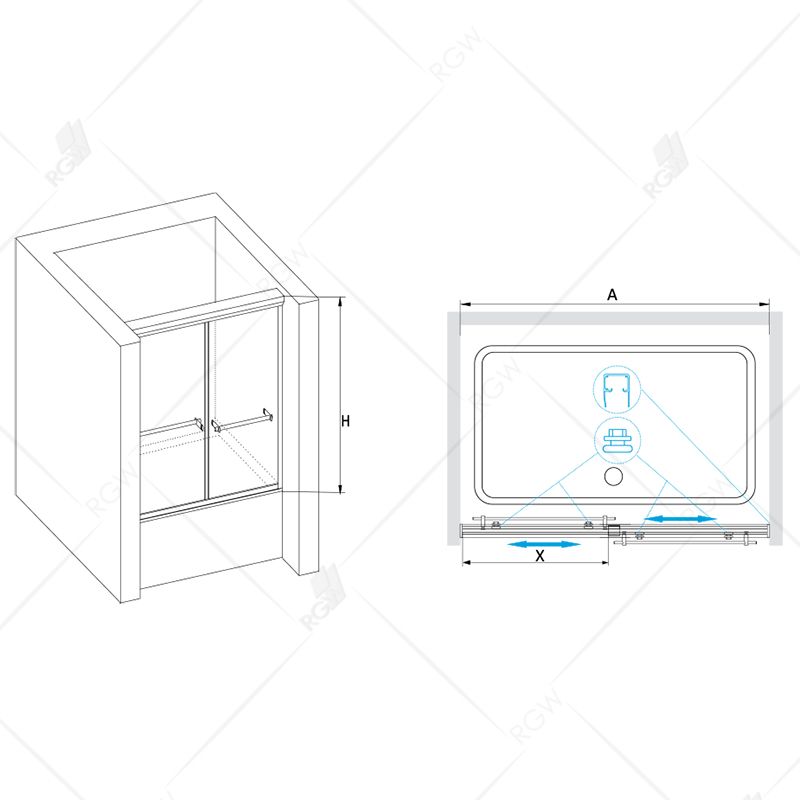 Ограждение на ванну RGW Screens SC-60 01116015-11 150 см