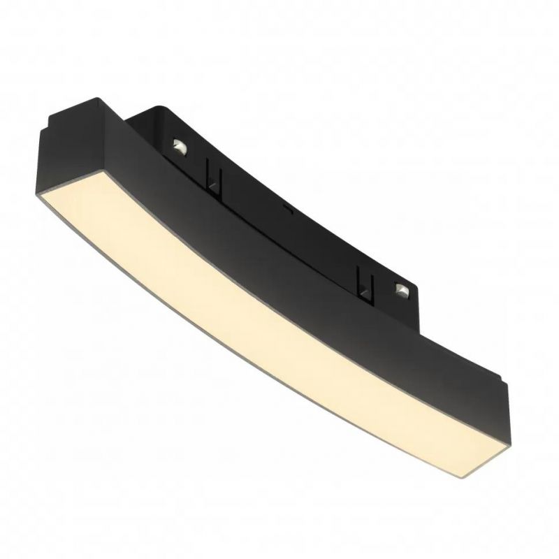 Радиусный магнитный трековый светильник iLEDEX TECHNICAL VISION 4822-028-L188-D600-6W-110DG-3000K-BK фото 1