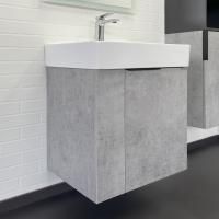 Тумба с раковиной Comforty Асти 00-00019191CF бетон светлый 60