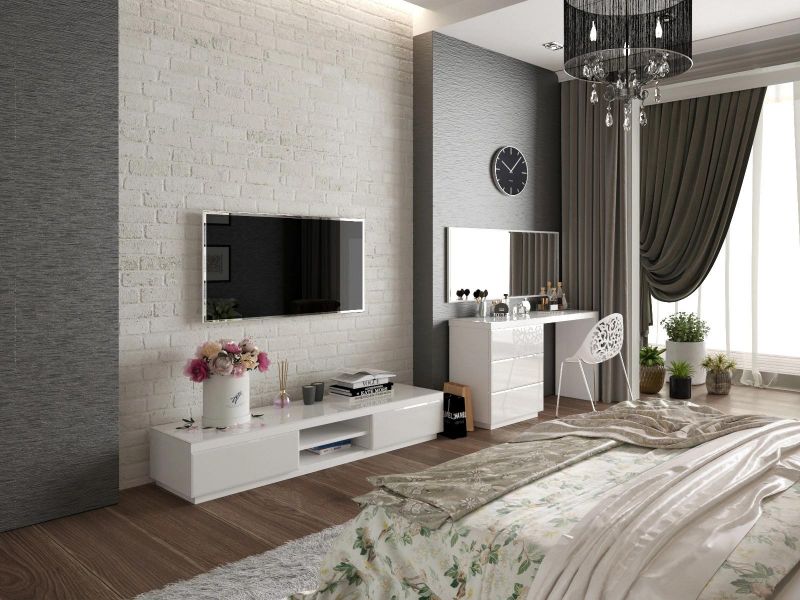 Тумба для ТВ Kristal ОГОГО Обстановочка белый BD-1747354 фото 3