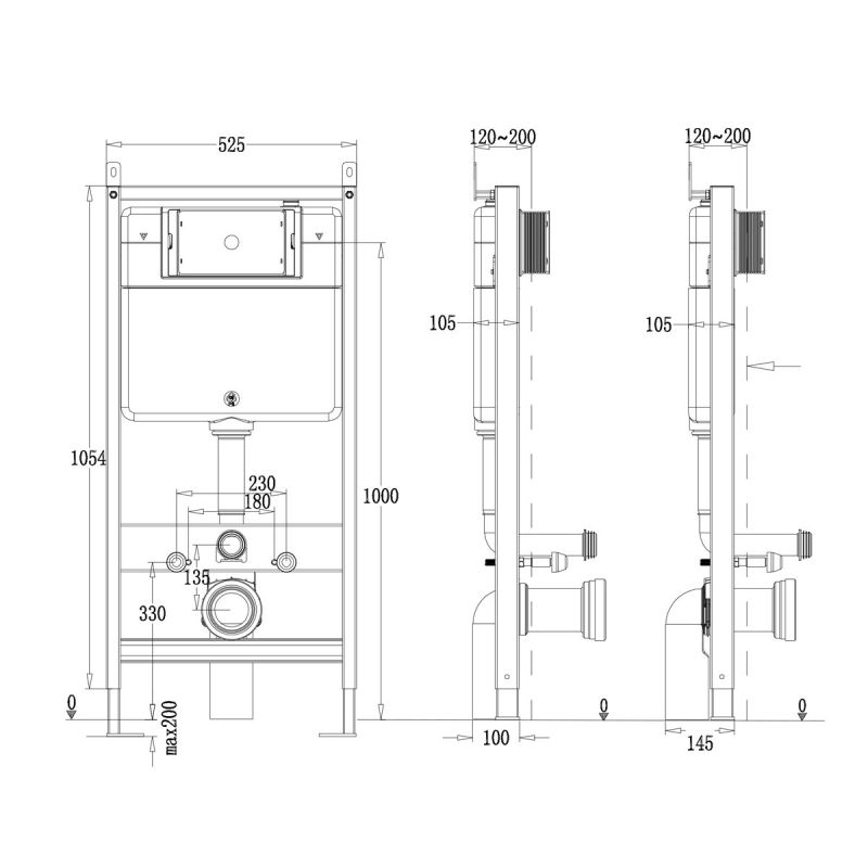 Подвесной унитаз Point Меркурий PN48055BM клавиша черная матовая, с микролифтом фото 2