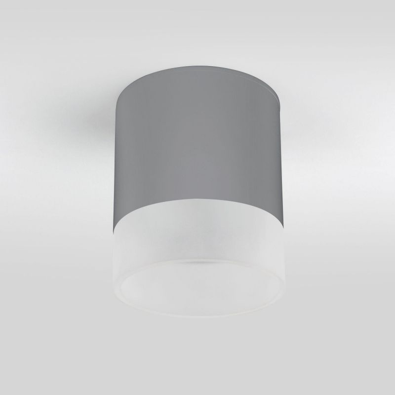 Накладной светодиодный влагозащищенный светильник Elektrostandart Light LED IP54 35140/H серый