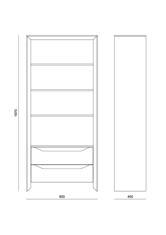 Стеллаж Мебельная мастерская Строгановых FRAME BD-3057218