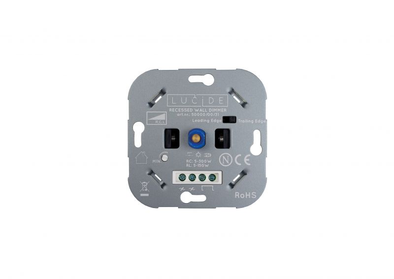 Диммер Lucide RECESSED WALL DIMMER NL 50000/00/31 фото 2