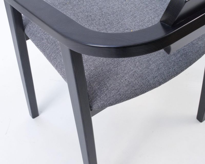 Стул-кресло Челси ПМ чёрный/графит Z011838B08