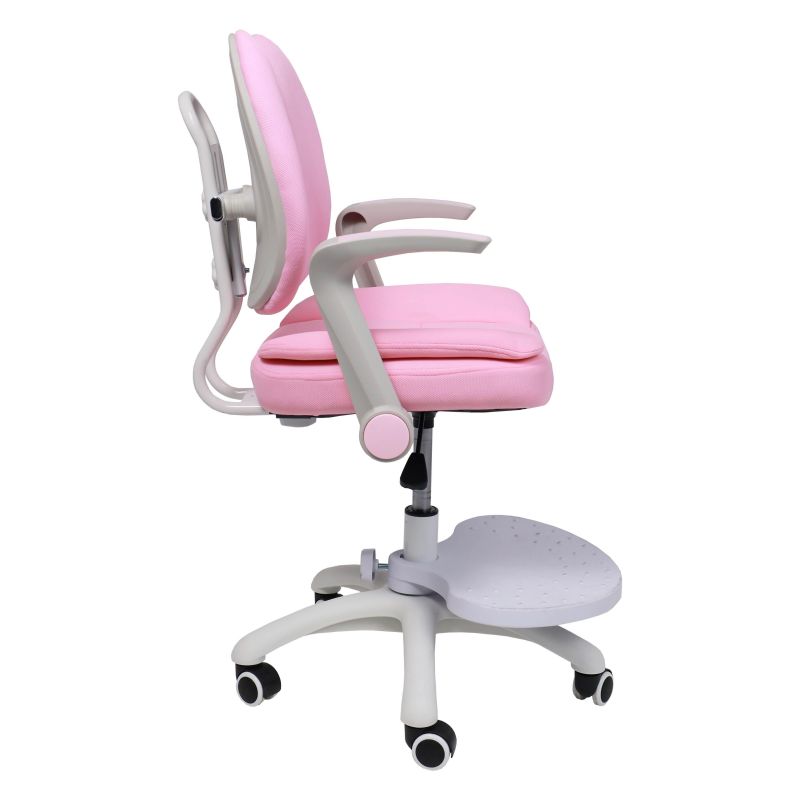Кресло поворотное ZOOM, ткань, (розовый) 102534