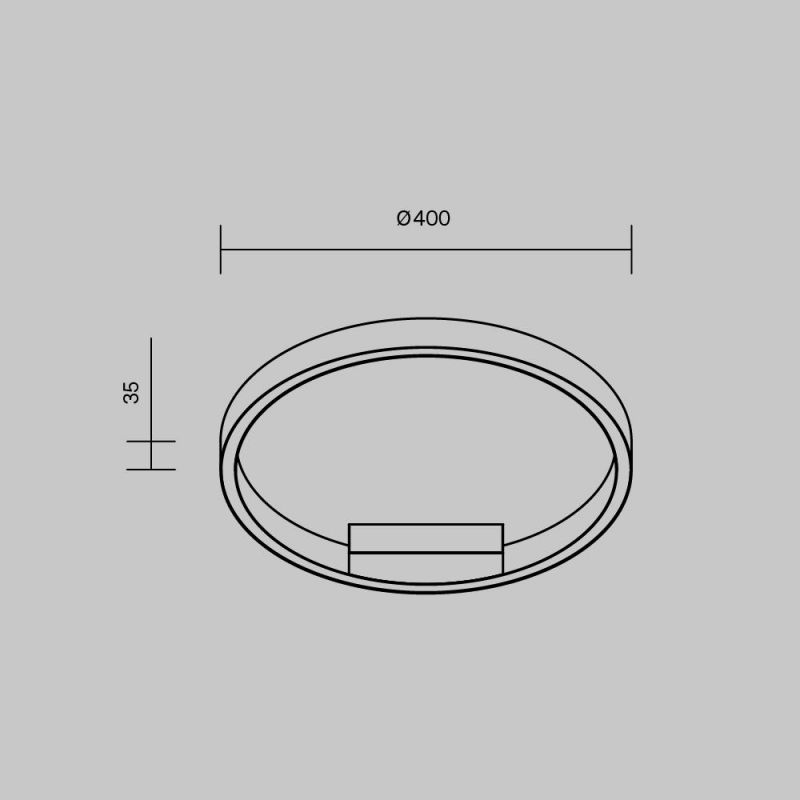 Потолочный светильник Maytoni Rim 220-240V 24W IP20 2600-3500K MOD058CL-L25BSK фото 5