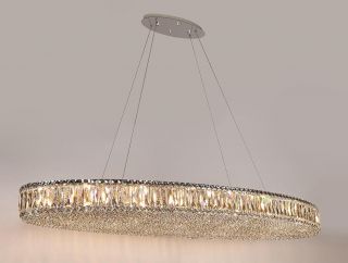 Люстра Clear crystal Newport 8450 G9 60W 8458+14/S chrome