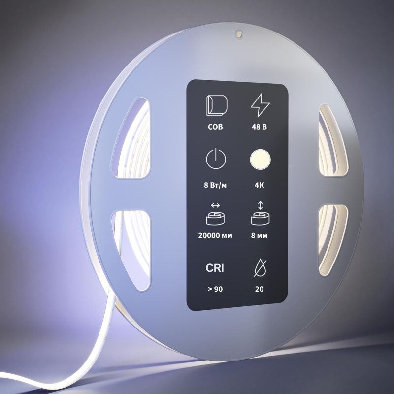 Светодиодная лента Maytoni COB LED 4000К(белый) 8W 201220 фото 3