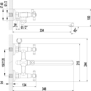 Смеситель Lemark LM7451C