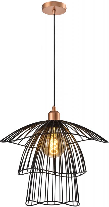 Светильник подвесной TopLight Phebe TL1192H-01BK фото 1