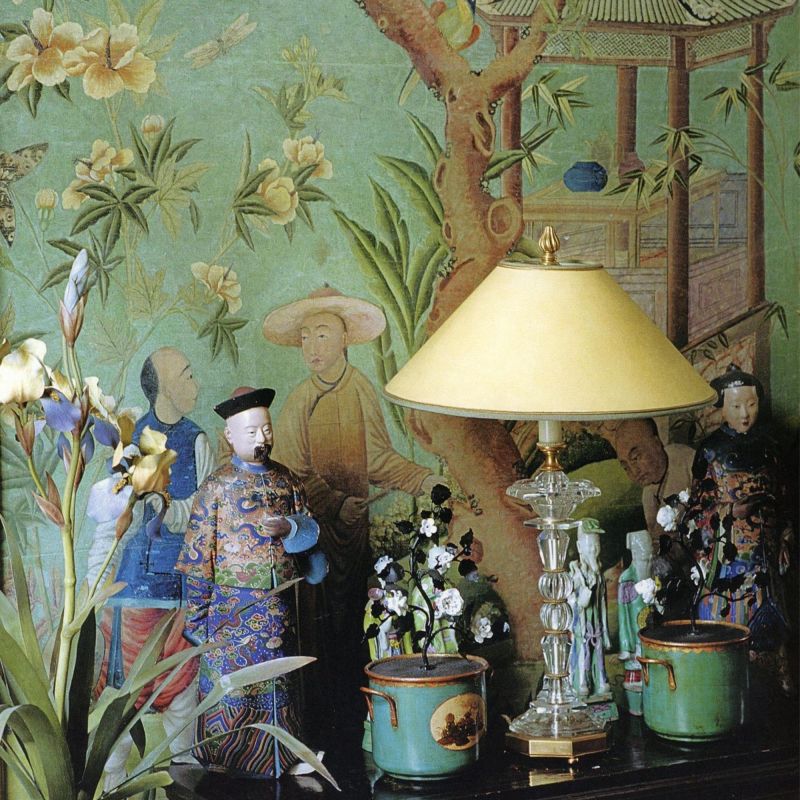 Картина на холсте «Императорский сад» 30×70, холст, галерейная натяжка (версия 1) BD-2987900