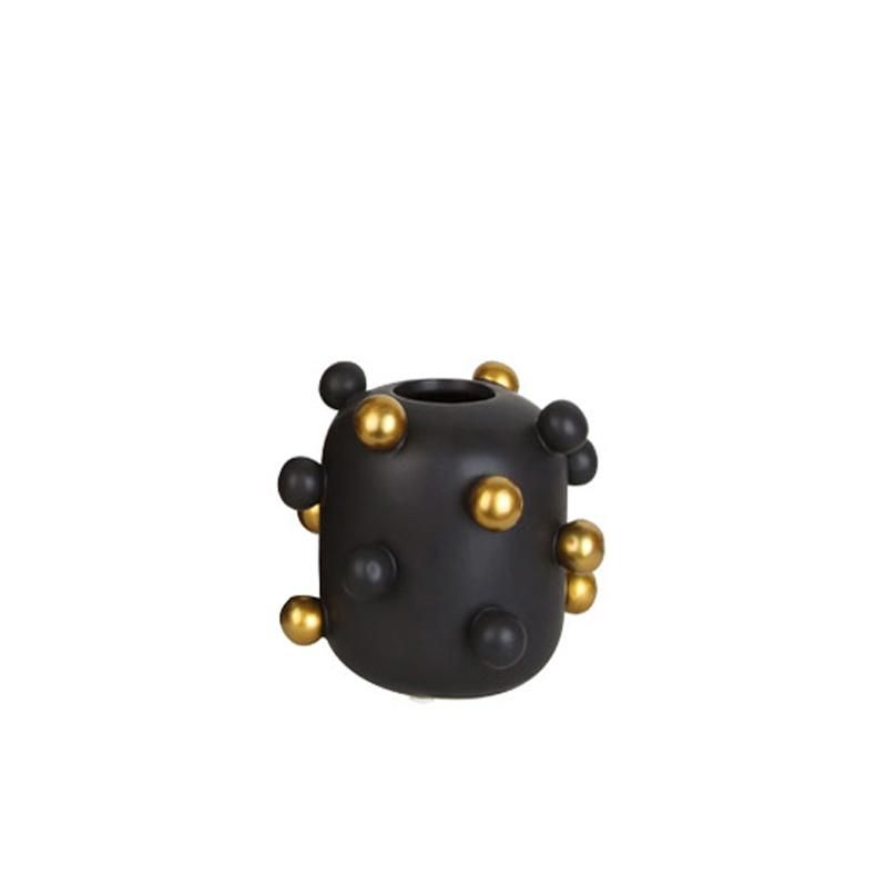 Ваза Sotogrande Black little golden balls  vase BD-3049078 фото 1