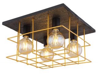 Люстра потолочная Globo Lighting Merril 15530B-4D