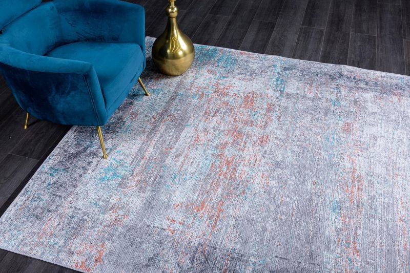 Турецкий ковер из хлопка, полиэстера и вискозы Carpet «PANORAMA» HDJ1693-05 160 x 230 см фото 8