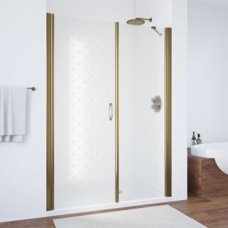 Душевая дверь Vegas Glass EP-F-2 180 05 R05 L, профиль бронзовый, стекло с узором