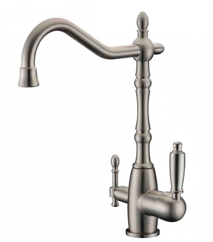 Смеситель для кухни Zorg ZR 312 YF-33-NICKEL фото 1