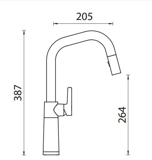 Смеситель Schock Sc-530-D Cristalite 710489