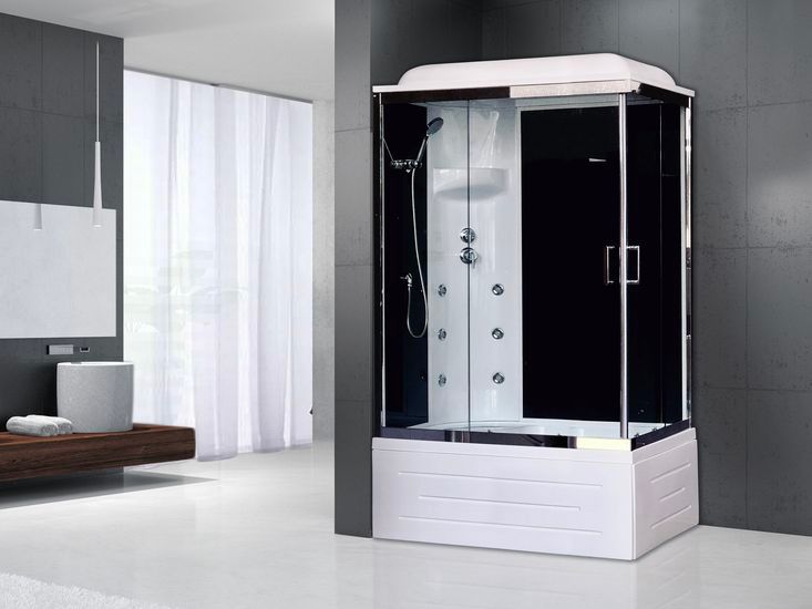 Душевая кабина Royal Bath RB 8120BP3-BT-CH L 80x120 фото 2