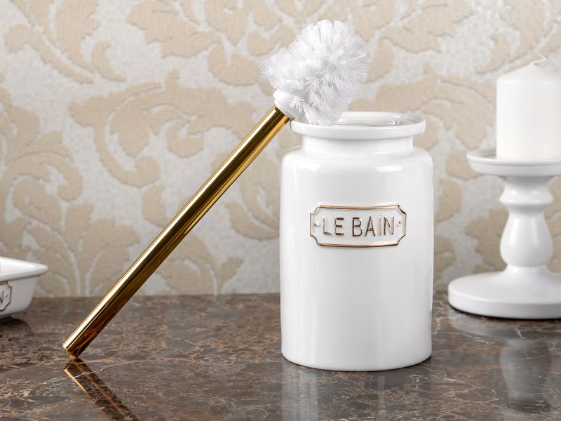 Туалетный ершик Le Bain blanc ОГОГО Обстановочка белый BD-1861295 фото 2