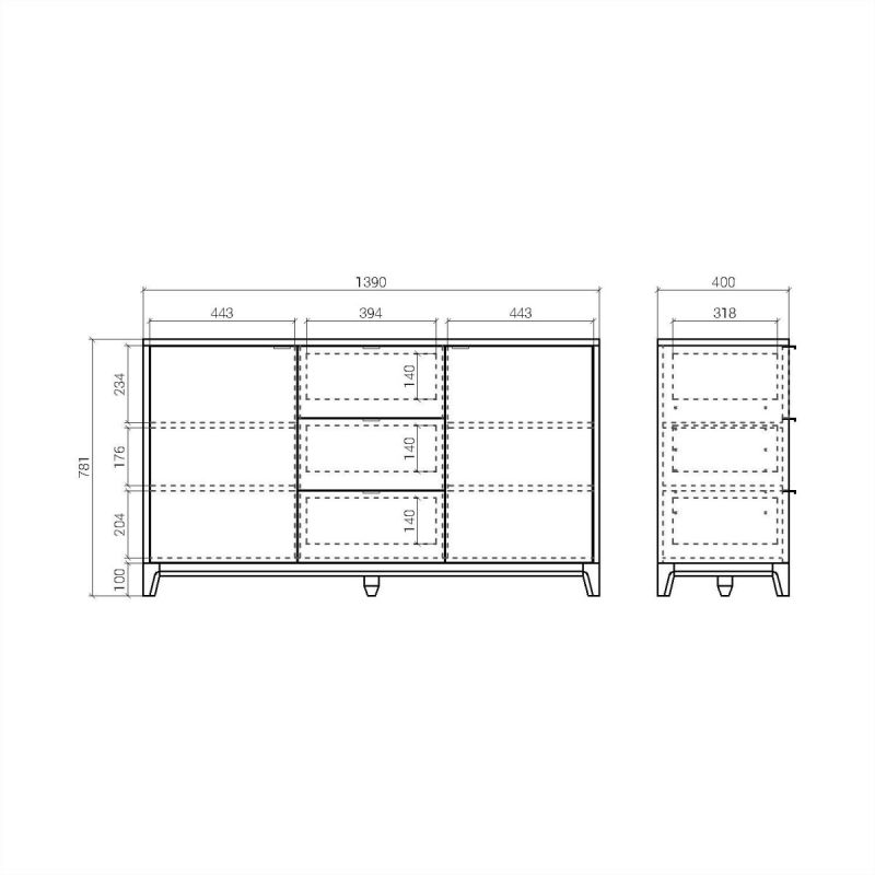 Комод The IDEA Case BD-1964908