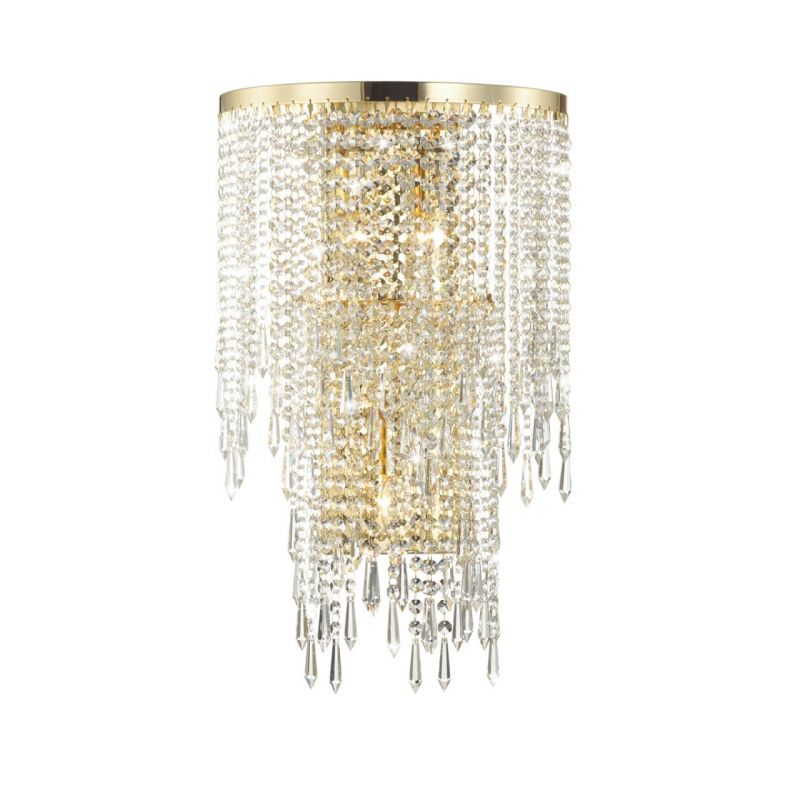Настенный светильник с хрустальными подвесками Odeon Light CHOKKA 5028/3W фото 4