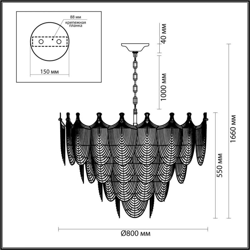 Люстра Odeon Light золото/белый/прозрачный/металл/фарфор/стекло E14 21*40W PORCELA 5051/21