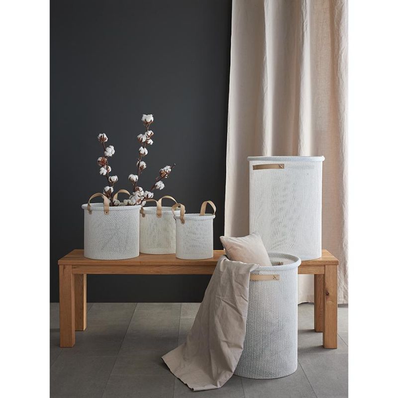 Корзина для хранения sustainable collection, D27х25 см, молочная фото 3