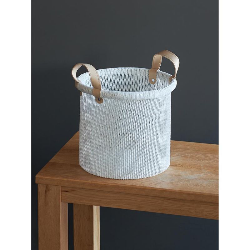 Корзина для хранения sustainable collection, D27х25 см, молочная фото 4