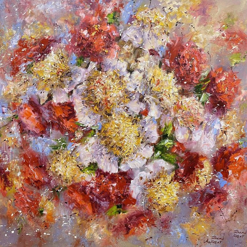 Картина "Когда поют цветы" Маливани Диана