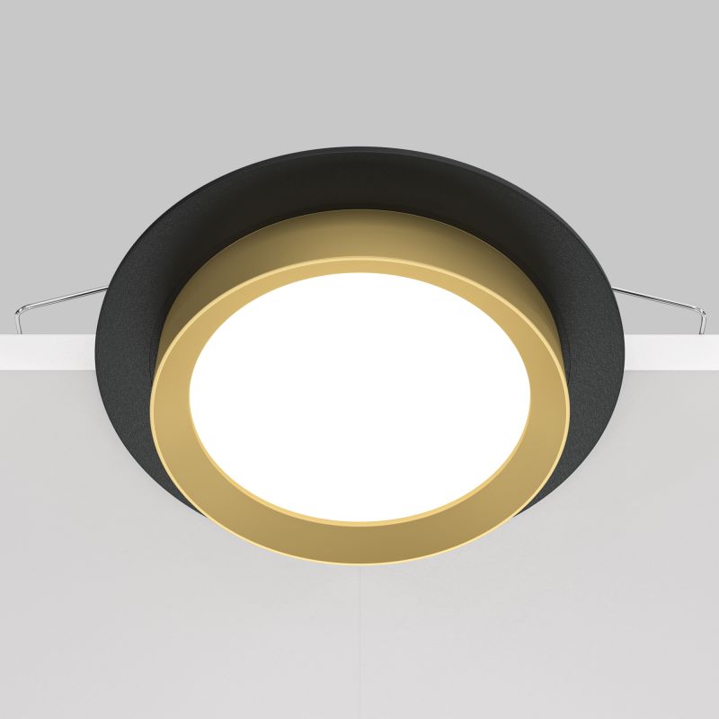 Встраиваемый светильник Maytoni Downlight Hoop DL086-GX53-RD-BG