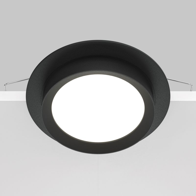 Встраиваемый светильник Maytoni Downlight Hoop DL086-GX53-RD-B