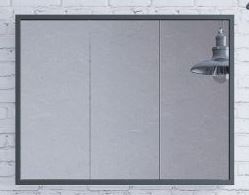 Зеркальный шкаф Corozo Айрон SD-00000409 90х70 см