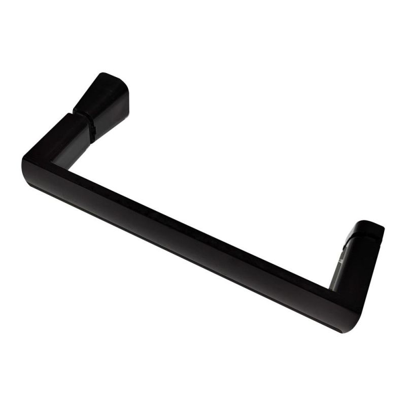 Душевой уголок ABBER Schwarzer Diamant AG30110B5-S50B5, 110x50 см, профиль черный, стекло прозрачное фото 3