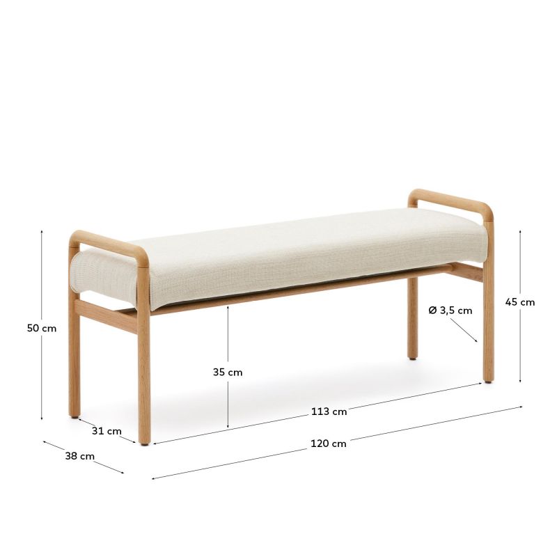 Скамейка La Forma (ex Julia Grup) BD-3059584