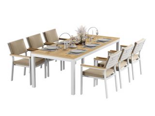 Обеденная группа Gardenini Premium Bella (1 стол, 6 стульев) BD-3121333