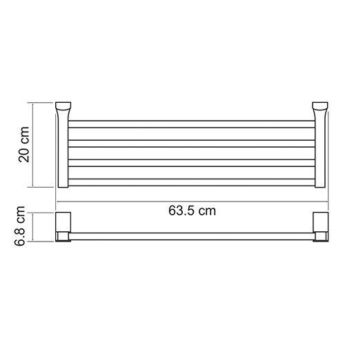 Полка WasserKRAFT Exter K-5211