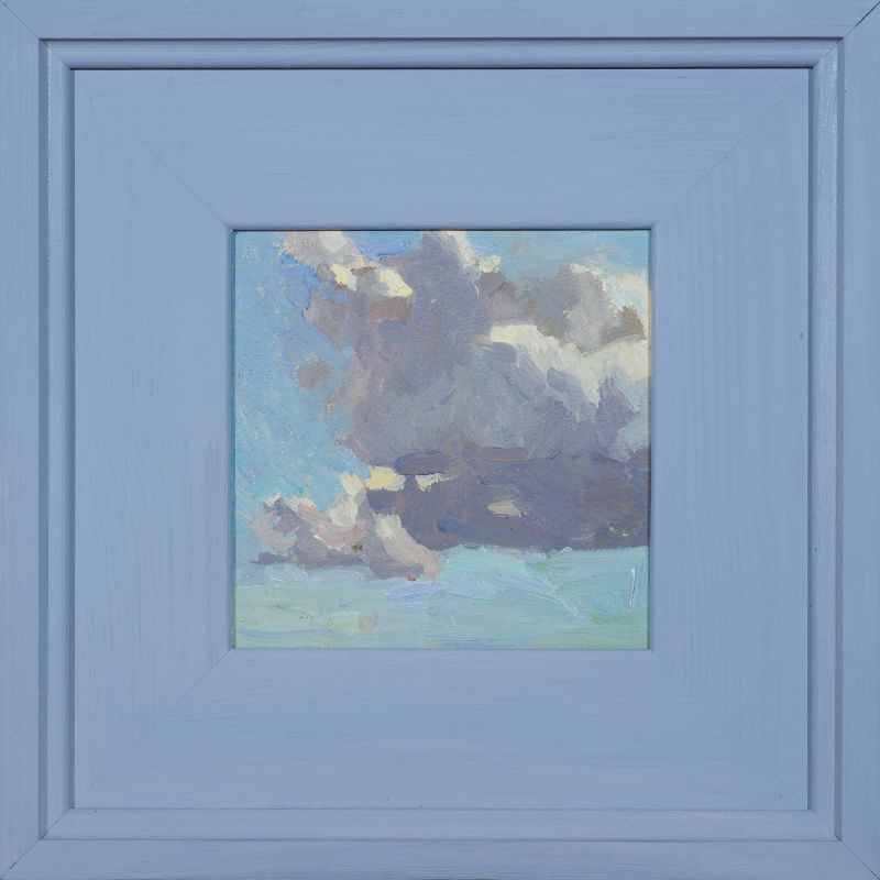 Картина "Облако в квадрате" Елена Хорошилова