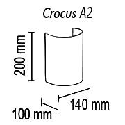 Настенный светильник TopDecor Crocus Glade A2 10 96g