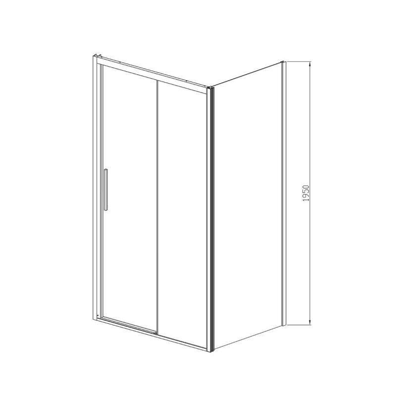 Душевой уголок Vincea Soft VSR-3SO8015CL, 1500x800, профиль хром, стекло прозрачное фото 7