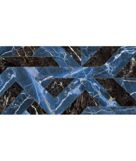 Керамогранит Naxos RHAPSODY OUTLINE BLUE LEV RET 60X120, 2.16 м2